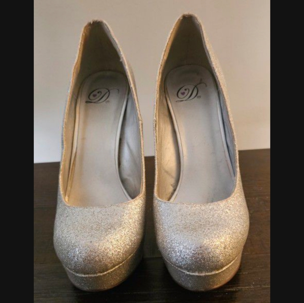 High Heels silver
